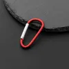 5 PCSCARABINERS 10PCS D Vorm Kleur Karabiniers Aluminium Aluminium Legering Karabijnse Spring Hook Outdoor Backpack Camping Hooks Keychain Climbing Tools P230420