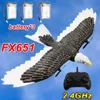 Самолет модрея RC Самолетный крыло размагрома Eagle Bionic Fighter Radio Control Remote Hobby Glider Airplane Foam Boys Toys для детей 230503