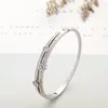 Bangle CZ Zircon 316L Titanium Stainless Steel Love Cuff Gold Clost Clastal Brand Lover Bracelets Bracelets for Women Men