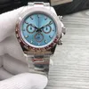 Designer Watch Automatic Mechanical 7750 Movement Men Bracelet Business Sapphire Wristwatch Wristband Montre De Luxe Folding Buckle
