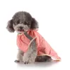 Hondenkleding Pet Dog Waterdichte regenjas jumpsuit Reflecterende regenjas