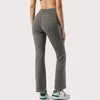 Active Pants Neu mit Etikett Frau Flare Pant Boot Cut Yoga Tummy Control Workout Running Exercie Gym Leggings 4-Wege-Stretch-Bein