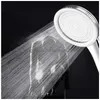 Bathroom Shower Heads High Pressure Water Saving Rainfall Head Accessories Abs Chrome Holder Showerhead Drop Delivery Home Garden Fa Dhrhx