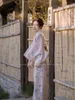 Этническая одежда традиционная японский стиль кимоно женский элегантный платье для вечеринки Yukata Fashion vestidos Girls Retro Robe Bathrobes Cosplay