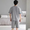 Pigiama da uomo estivo Pigiama da uomo modale Set pigiama da uomo casual corto da notte Pigiama Plus Size 4XL Homewear