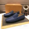 MONTE CARLO MOKASSIN Herren-Fahrerschuhe Designer-Loafer Schlupfschuh Weiches Kalbsleder Lässiger Fahrerschuh für Herren mit eckiger Zehenpartie Gummisohlen EUR46