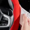 تغطي عجلة القيادة غطاء سيارة عالمي متعدد الألوان للملحقات Automobiles لأسلوب حماية العجلات المضادة للانزلاق