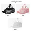 Kosmetiska väskor fall PVC Portable Travel Wash Makeup Bag Women's Cosmetic Bag Largecapacity Transparent Waterproof Storage Box Organizer Z0504