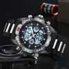 Moda esporte super legal relógio digital de quartzo masculino relógios esportivos masculinos HPOLW marca de luxo LED militar à prova d'água relógios de pulso CJ191217