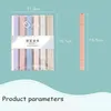 Highlighters 6pcsset Doubleheaded Highlighter Kawaii Канцелярские канцелярские канцелярские товары.