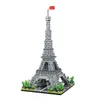 Bloco 3585pcs Modelo de arquitetura mundial Construindo Paris Eiffel Tower Diamond Micro Construction Bricks Toys DIY para crianças Presente 230504