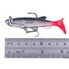 Приманки заманивает Pesca -Jigging Hooks Wobblers Силиконовые мягкие 8 см 12G T Tail Swimbait Искусственная резиновая щука для басового карпа. Рыбалка 230504