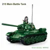 Blocks Sluban WW2 Military The King Tiger Heavey Tank Army Soldiers Building Panther Bricks Toys for Boys Gifts STRV 103 230504
