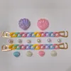 Designer Shell Pearls Jibbitz para Croc Charms Colors Shoe Decoration Chains Fit for Croc Accessoreis