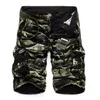 Shorts Cargo militaires pour hommes, Shorts de Camouflage de l'armée de marque, en coton, amples, pantalons courts décontractés, sans ceinture, 230504