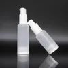 100 stcs 20/30/50 ml Airless pompfles cosmetische verpakking lege monster container lotion plastic vacuüm emulsiebuis