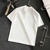 Camisetas masculinas designer de verão de manga curta camise
