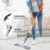 Mops Spray mop with large microfiber reusable pad for household universal wood floor tile multiple 360 cleaning rotary 230504