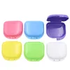 6 Colors Dental Retainer Orthodontic Mouth Guard Denture Storage Case Box Plastic Oral Hygiene Supplies Organizer Accessories