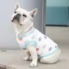 Odzież dla psa francuska kamizelka psów mops ubrania psa letnie pet koszulek ubrania sznaucerze francuskie kostium psa odzież 230504