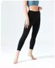 Lu aktywne spodnie jogi strój legginsy Kobiety projektanci seksowne spodnie legginsy wysokie talia wyrównująca sport