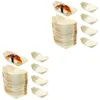 Din sets sets 200 PCS UTENSIL TALK HOUTEN BOOT SUSHI BLAND HOUTEN DELI CONSES