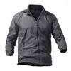 Hommes vestes 2023 hommes cyclisme peau manteau Jersey vélo coupe-vent veste légère pluie mince à capuche Sport Style militaire