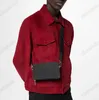 M81260 ALPHA WEARABLE WALLET Мужская мини-сумка для телефона с клапаном Маленькая сумка через плечо для мужчин Luxurys Дизайнерский кожаный кошелек с монограммами Кошелек через плечо
