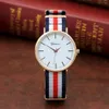 Geneva Thin Nylon Canvas Para Student Wersja Koreańska Wersja modowa Watch Watch Hurt