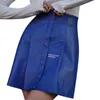Skirts Ladies Temperament PU Leather Bust Skirt Girls Leisure Style Letter Printing High Waist Ruched Slim Short Hip