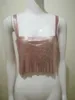 Camisoles Tanks Sexy Women Shiny Tank Tops Gold Sequined Metal Diamonds Crop Vest Tee Shirt Glitter Crystal Nightclub Basic 230503