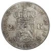 1861-1873 Nederländerna silverpläterade kopieringsmynt