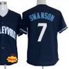 أعلى جودة S-XXXL Chicago 7 Dansby Swanson Baseball Jerseys Mens