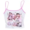 Camisoles Débardeurs Unique Tops Lolita Kawaii Gothic Punk esthétique y2k Harajuku 230503