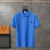 Designer Herren Pra Poloshirt Herren Polos T-Shirt T-Shirts High-End-Mode Baumwolle V-Ausschnitt Mann Tops T-Shirts Frau T-Shirts Luxus Casual Paar Kleidung Asiatische Größe S-4XL hohe Qualität