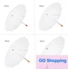 Parapluie artisanal chinois en papier blanc de qualité, parapluie oriental pour mariage, artisanat, accessoires photo, fête de mariage, décorations de mariée, photographie