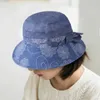 Letni oddychający kubełko słoneczny kapelusz SŁUKALNY KAŁKA DUŻA BRIM Outdoor Travel Travel Beach Suncreen Hat Cap