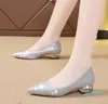 Elbise Ayakkabı Kadınlar İçin Düğün 2023 Beyaz Topuklar Mary Janes Moda Kadın Sandalet Kadın Ayakkabı Scarpe Donna Topuk Yüksek Pompalar
