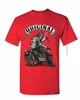 Men s t skjortor Biker skjorta original skalle skjorta tryck roliga ride ravel skjortor för män stor storlek lös mode op ee man camiseta 230503