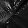 Combinaisons pour femmes barboteuses en cuir PU sans manches moulantes combinaisons mode sexy tout noir hiver club tenues pour femmes vêtements une pièce 87-CE24 T230504