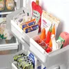 収納ボトル冷蔵庫フードオーガナイザーコンテナフレッシュキーピングボックス冷蔵庫サイドドア野菜フルーツケースキッチン