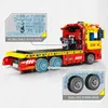 Blocks SEMBO BLOCK City Remote Control Engineering Rescue Car Model Building RC Truck Vehicle Bricks Toys For Children Gifts 230504