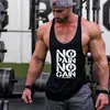 Męskie blaty zbiorników przybysze kulturystyka zbiornik top z bawełny bawełniany koszulka na siłowni Koszulka mężczyzn kamizelka fitness singlet sportowy trening tanktop 230504