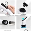 Cleaning Brushes Electric Spin Scrubber Turbo Scrub Brush With 7 Replacement Heads Adjustable Handle Kitchen Bathroom Clean Tools Dr Dhnpz