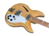 Guitare électrique personnalisée à 12 cordes 381, corps Semi-creux, Vintage, grille-pain à bobine unique, haut en cigogne