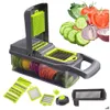 Инструменты, инструменты для фруктов и овощей, Mtifunction Cutter, стальное лезвие, картофелерезка, овощечистка, ножи для нарезки кубиками, терка для моркови, сыра, измельчитель, кухонный прибор