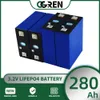 280AH LiFePO4 Battery 3.2V 4/8/16/32PCS Rechargeable Lithium Iron Phosphate Battery Pack DIY 12V 24V 48V EV RV Boat Solar System