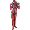 Fantasia de cosplay de Gwen Stacy no verso da aranha Gwenom Spandex tecido Halloween super-herói bodysuit