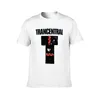 Polo da uomo T-shirt KLF TRANCENTRAL T-shirt nere oversize tinta unita da uomo