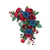 Butin artificiel de fleur de voûte de mariage de fleurs décoratives pour la décoration de bureau de pièce